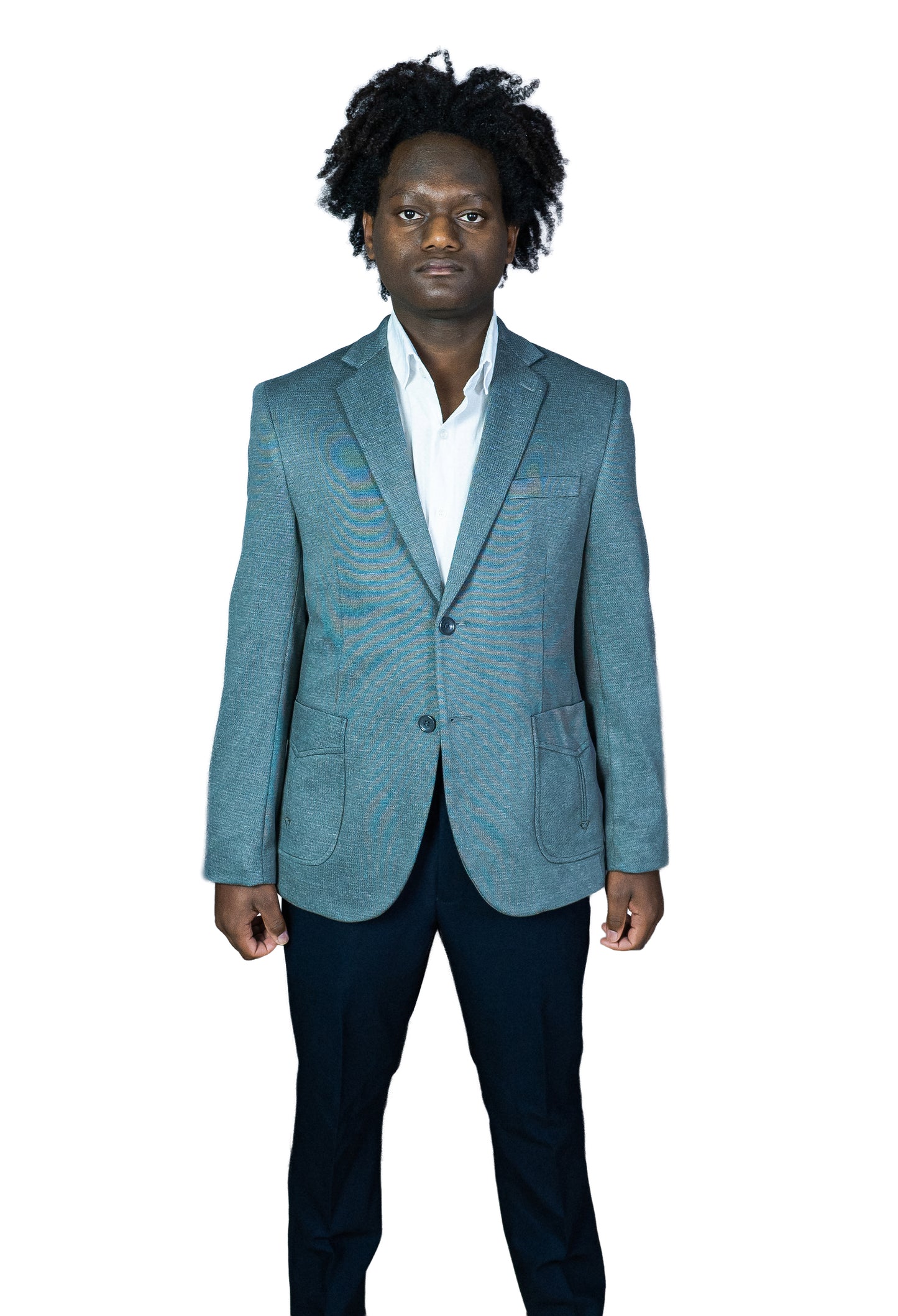 Blazer Slim Masculino Verde em Lã | Notorio Suits