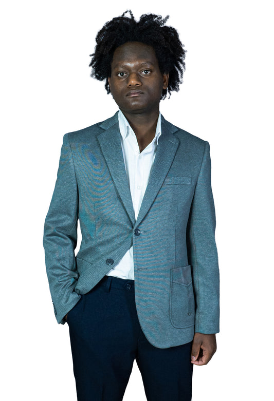 Blazer Slim Masculino Verde em Lã | Notorio Suits