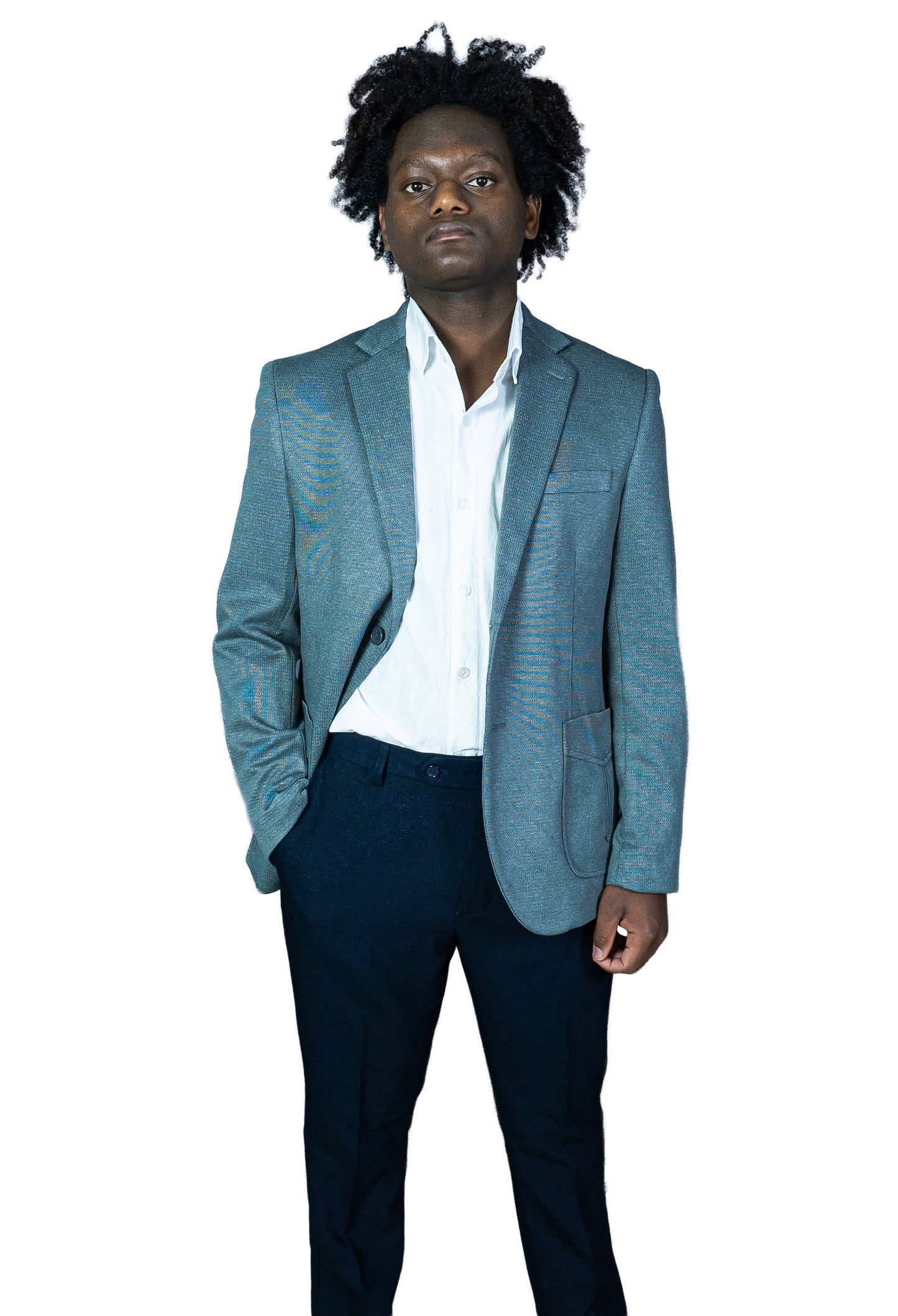 Blazer Slim Masculino Verde em Lã | Notorio Suits