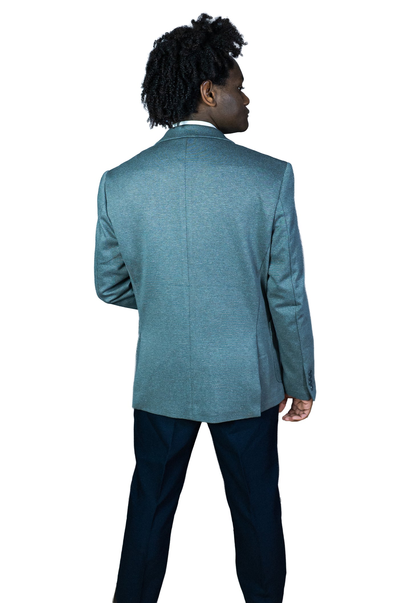 Blazer Slim Masculino Verde em Lã | Notorio Suits